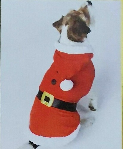 Hund Welpe Unisex Neuheit Weihnachtsmantel / Kostüm Weihnachtsmann Elfe Pinguin Schneemann - Bild 14 von 45