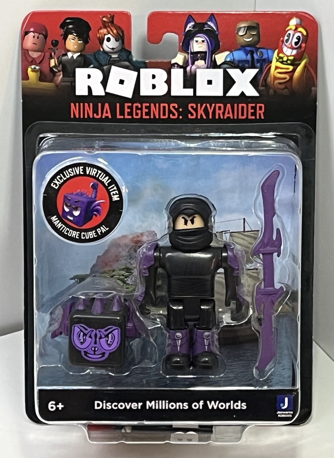 Roblox Ninja Legends Skyraider 3 In Action Figure And Accessories Manticore Cube