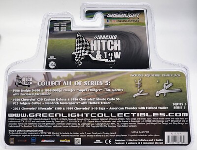 グリーンライト　 Racing Hitch & Tow GREENLIGHT RACING HITCH & TOW #96 1967 FORD F-100 1967