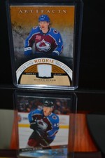 2021-22 UD Artifacts #RS-BB Bowen Byram Rookie Sweaters & Young Guns White
