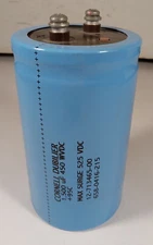 1 USED CORNELL DUBILIER 12-713465-00 CAPACITOR 1500 UF 450 WVDC UNB *MAKE OFFER*