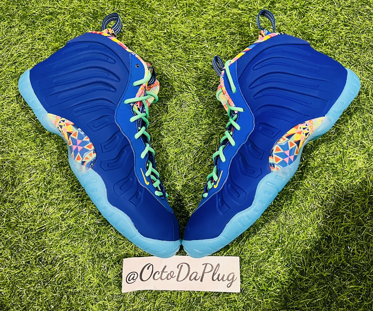 Nike Little Posite One ASW Deep Royal Blue GS Multi Sizes nby