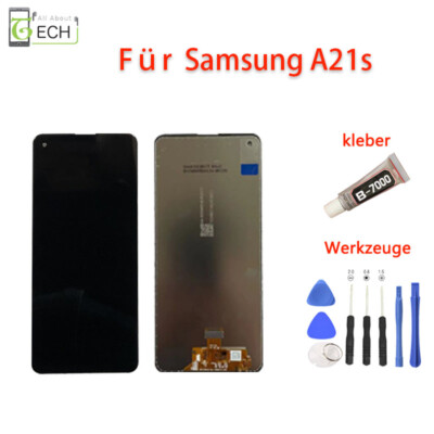 Für Samsung Galaxy A21s A217F LCD Display Touch Screen Bildschirm Werkzeuge ...