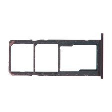 SIM Micro SD Card Tray Dual for Samsung Galaxy A01 Blue Holder Slot Insert