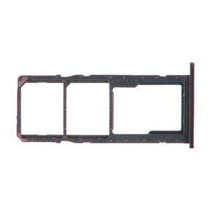 SIM Micro SD Card Tray Dual for Samsung Galaxy A01 Blue Holder Slot Insert 