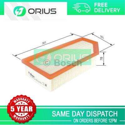 Air Filter Orius Fits Peugeot 407 Citro�n C6 C5 2.7 HDi + Other Models