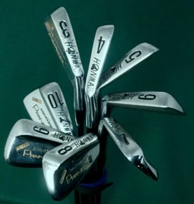 Set 8 x Honma FE-700 Prancer Eisen 3-10 Regular Stahlschäfte Honma Griffe