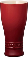 Image of Le Creuset Tumbler 250ml Cherry Red Stoneware Oven & Microwave Safe Hot & Cold