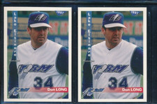 Lote (2) Tribuna 1997 #24 Juan Álvarez Lake Elsinore Storm (VI55) SWSW6