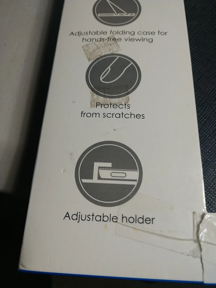 Designer IPad Case W/ Stand By Milan Black For Use w/ Most 7" - 8" Tablets - Image 4 of 4