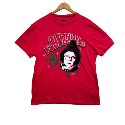 A Christmas Story Ralphie Tee T Shirt Red Xmas Holiday Funny OH