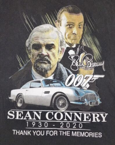  Sean Connery T-Shirt Herren extra groß Thank You for The Memories 007 T-Shirt Erwachsene A12 - Bild 1 von 9