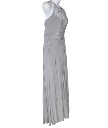 After Six Formal Long Gown Dress Plus Size 20 Platinum Gray Wedding NWT #6696 - Picture 3 of 12