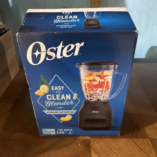 Oster Classic Series 8-Speed Blender with 48 Oz. 6-Cup Glass Jar in Gray