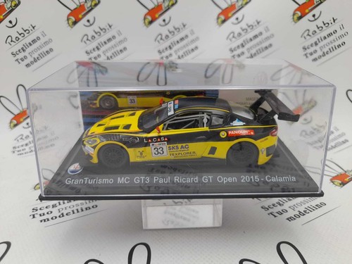 DIE CAST 1/43 " GRANTURISMO MC GT3 GT OPEN 2015 CALAMIA " MASERATI 100 YEARS
