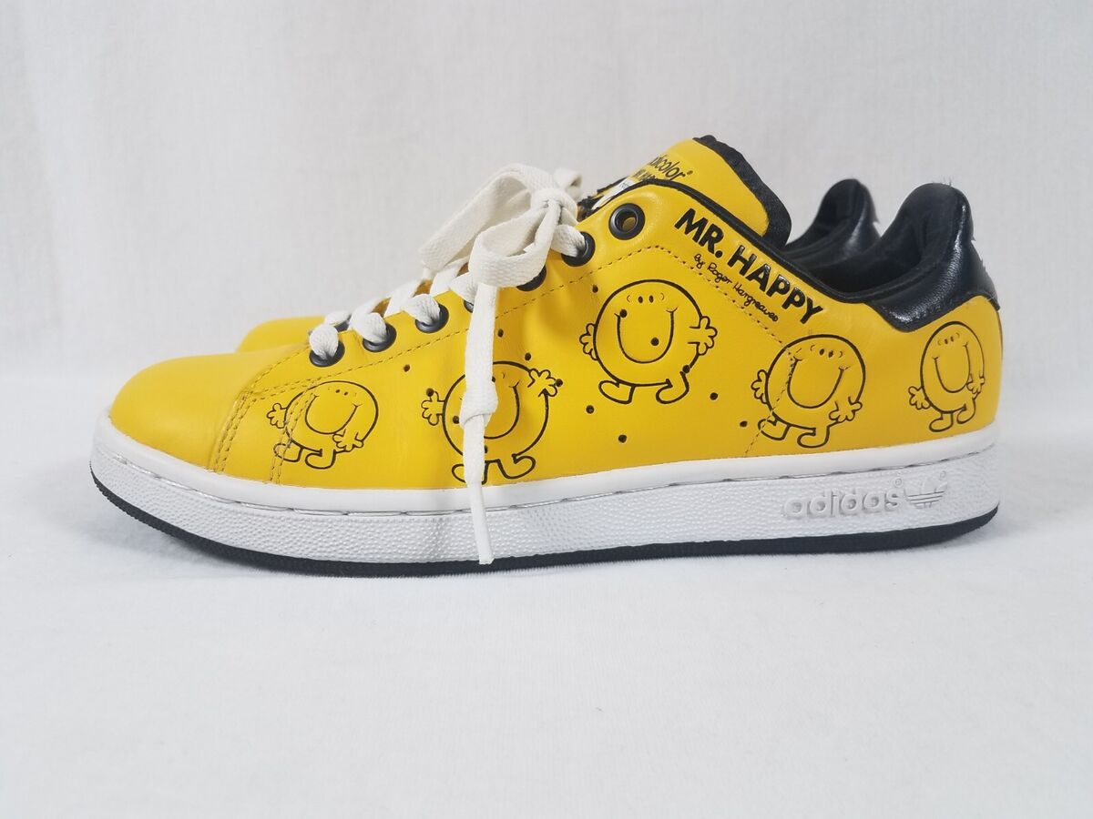 Adidas Adicolor Stan Smith Roger Hargreaves Mr. Happy Yellow Adidas Adicolor Stan Smith Roger Hargreaves Mr. Happy Yellow
