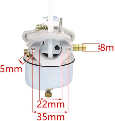 The ROP Shop Carburetor Carb For Tecumseh 7hp Snowking Engine 631954 H70 HSK70 Ariens Toro