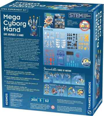 Purd Stem キット Thames & Kosmos Mega Cyborg Hand STEM Experiment Kit - NEW | eBay UK