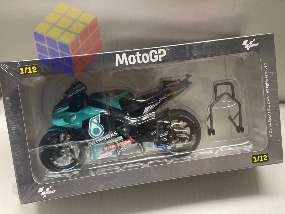 ☆ YAMAHA YZR-M1 Petronas • MOTO GP 2021 • VALENTINO ROSSI #46 (Escala 1:12) Ixo - Imagen 3 de 4