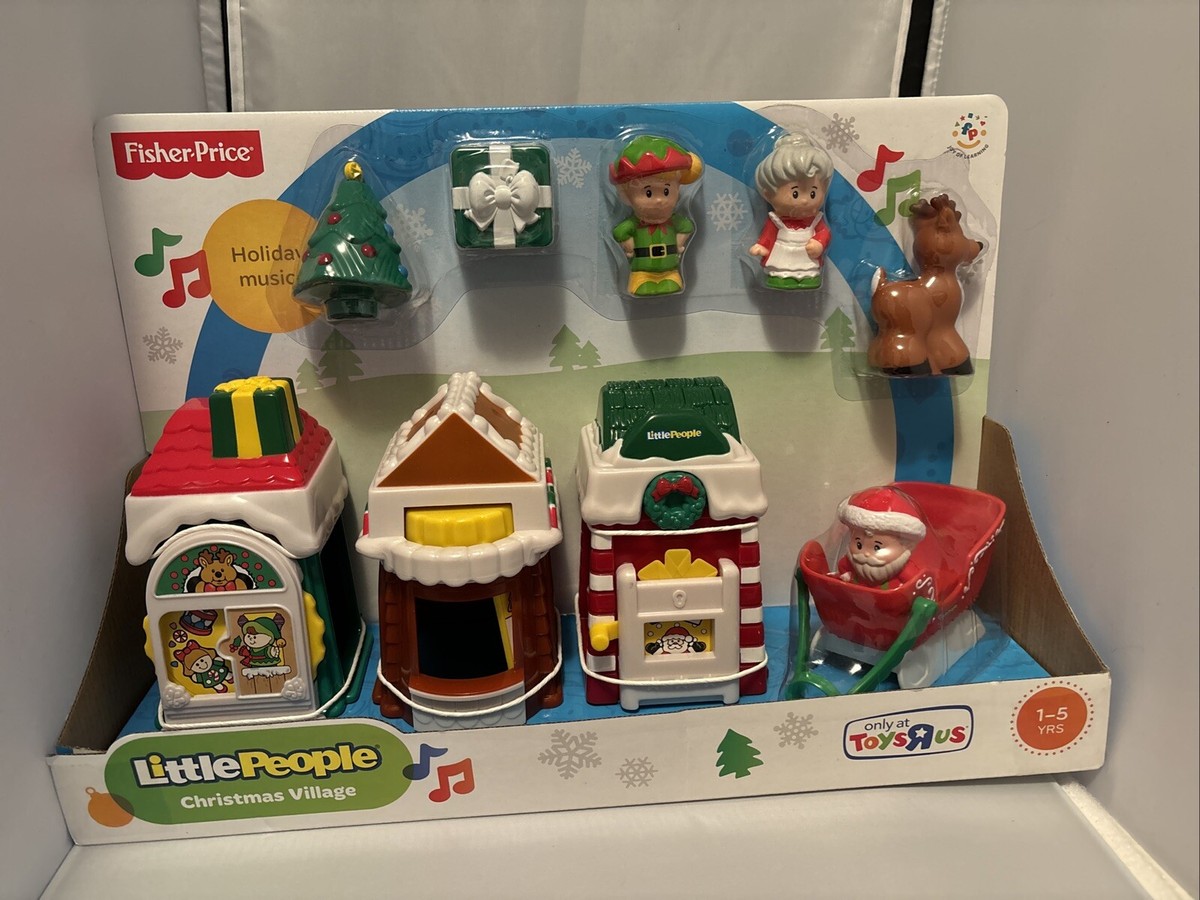 Fisher-Price Little People Christmas Village New Exclusive