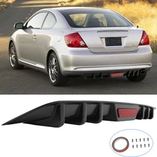 For 2005-2016 Scion tC Rear Bumper Diffuser Lip Spoiler Splitter Body Kit Matte