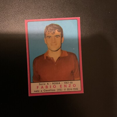 1967/68 Panini Footballers FABIO ENZO Rome Figure