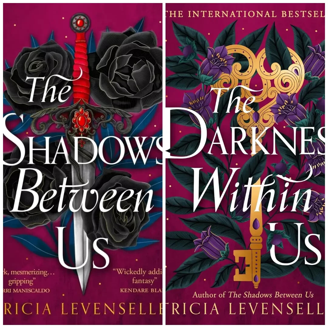 The Shadow between us & darkness with us 2 book set by Tricia