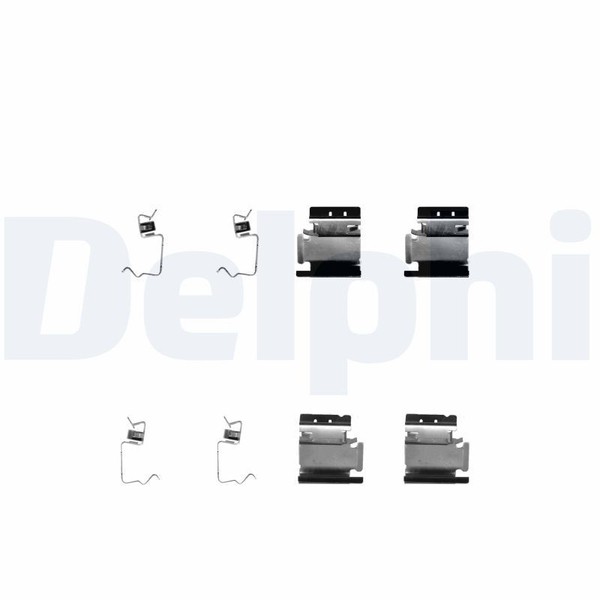Delphi LX0313 ZubehöRsatz, Scheibenbremsbelag FüR Abarth Alfa Romeo CitroËN-image