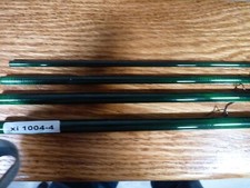 Nymph Fly Rod Blank Graphite Xi Raw Carbon Dark Forrest Green Finish 10 4wt 4p