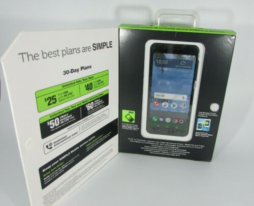 Simple Mobile TCL LX 4G LTE Prepaid Cell Phone Smart Phone, NEW! - Picture 2 of 5