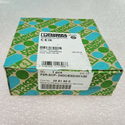 1PCS Phoenix Contact 2981800 PSR-SCP- 24DC/ESD/4X1/30 Module Fast Shipping