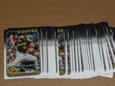 2024 Topps BASE LOT OF 35 CARDS COLIN SELBY RC/ROOKIE PIRATES #668