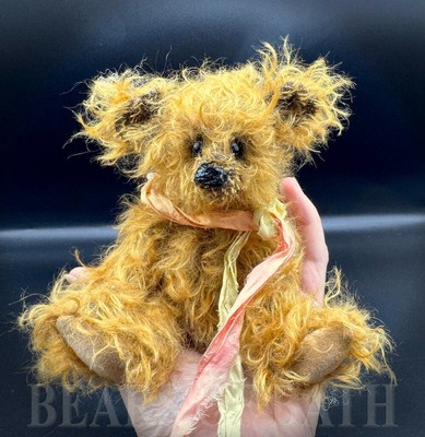 Honey ein 6-7 Zoll Mohair Künstlerbär von Bears of Bath