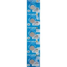 5 x Renata 395 Watch Batteries, 1.55V, SR927W, 399, SR927SW