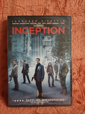 Inception DVD Leonardo DiCaprio NEW