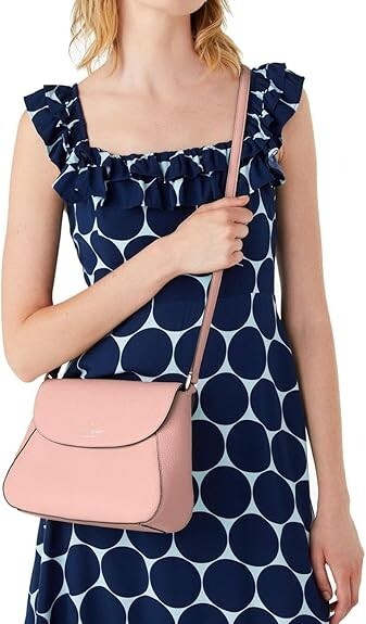 Kate Spade Monica Flap Crossbody Bag Leather Purse KC465 NWT $329