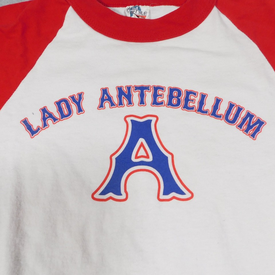 Lady A Antebellum Shirt Mens Small Country Music Concert Tour Raglan 3/