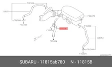 Genuine OE Hose Assembly-Pcv 11815AB780 for Subaru 11815-AB780