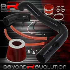 For 2008-2012 Accord 3.5L V6 Cold Air Intake Aluminum Piping Kit Black + Filter