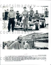 2001 Wire Photo Director Renny Harlin Actors Brent Briscoe S Stallone in Driven