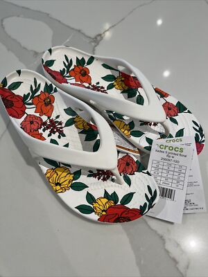 Serena Printed Cross Crocs Serena Slide Crocs Serena Printed Cross