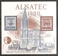 CNEP 01 (1980) Strasbourg Alsatec 80 N** (cote 11e)