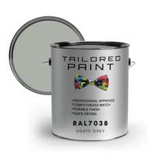 RAL7038 Agate Grey Direct To Metal 2k Brush or Spray On Paint Gloss Smooth