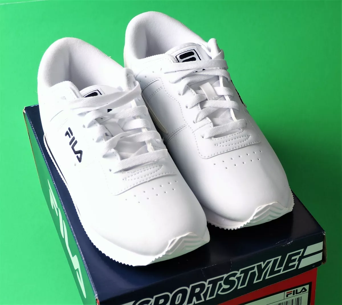 Fila white black deals