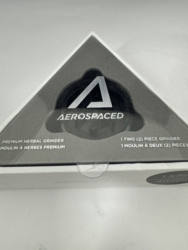 Aerospaced 1.6" 2 Piece Herb Grinder - Black - 40mm - New - Picture 6 of 7