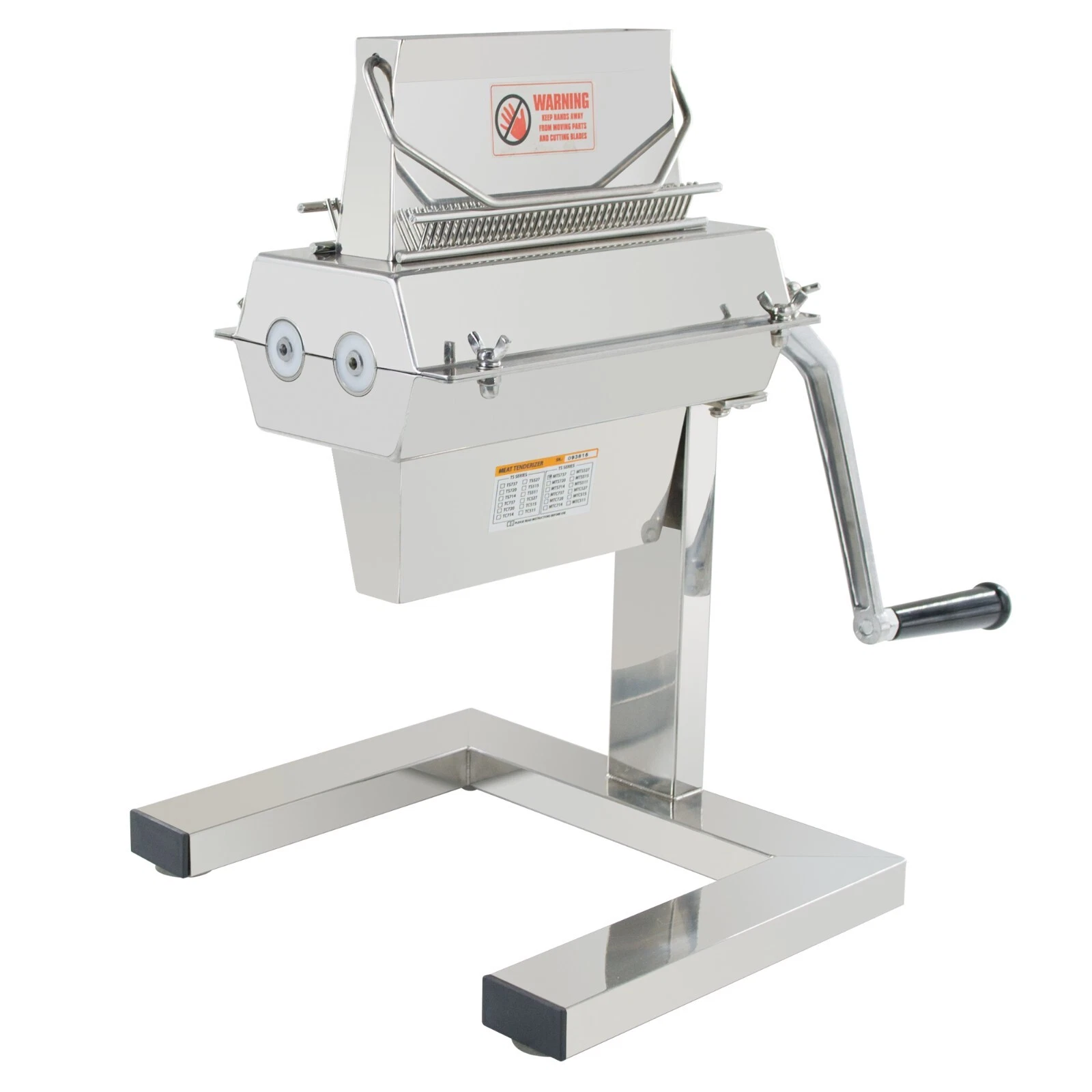 Hakka Commercial 7" Meat Tenderizer Machine Cuber Steak Beef Clamp Tenderizer
Opens in a new window