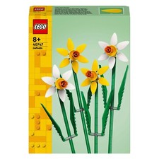 Lego Flowers - Daffodil (40747) - 216 Pieces - 4 Flowers - Brand New in Box