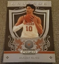 2019-20 Panini Prizm Draft Basketball Jaxson Hayes RC Crusade Base NO Pelicans