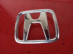96-00 honda civic 99-01 CR-V rear trunk LOGO BADGE chrome emblem 