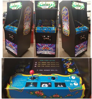 GALAGA ARCADE MACHINE by NAMCO 1981 (Excellent Condition) RARE